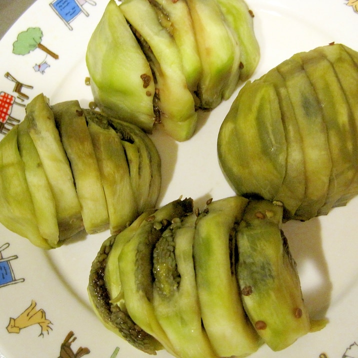 新潟のふかし茄子